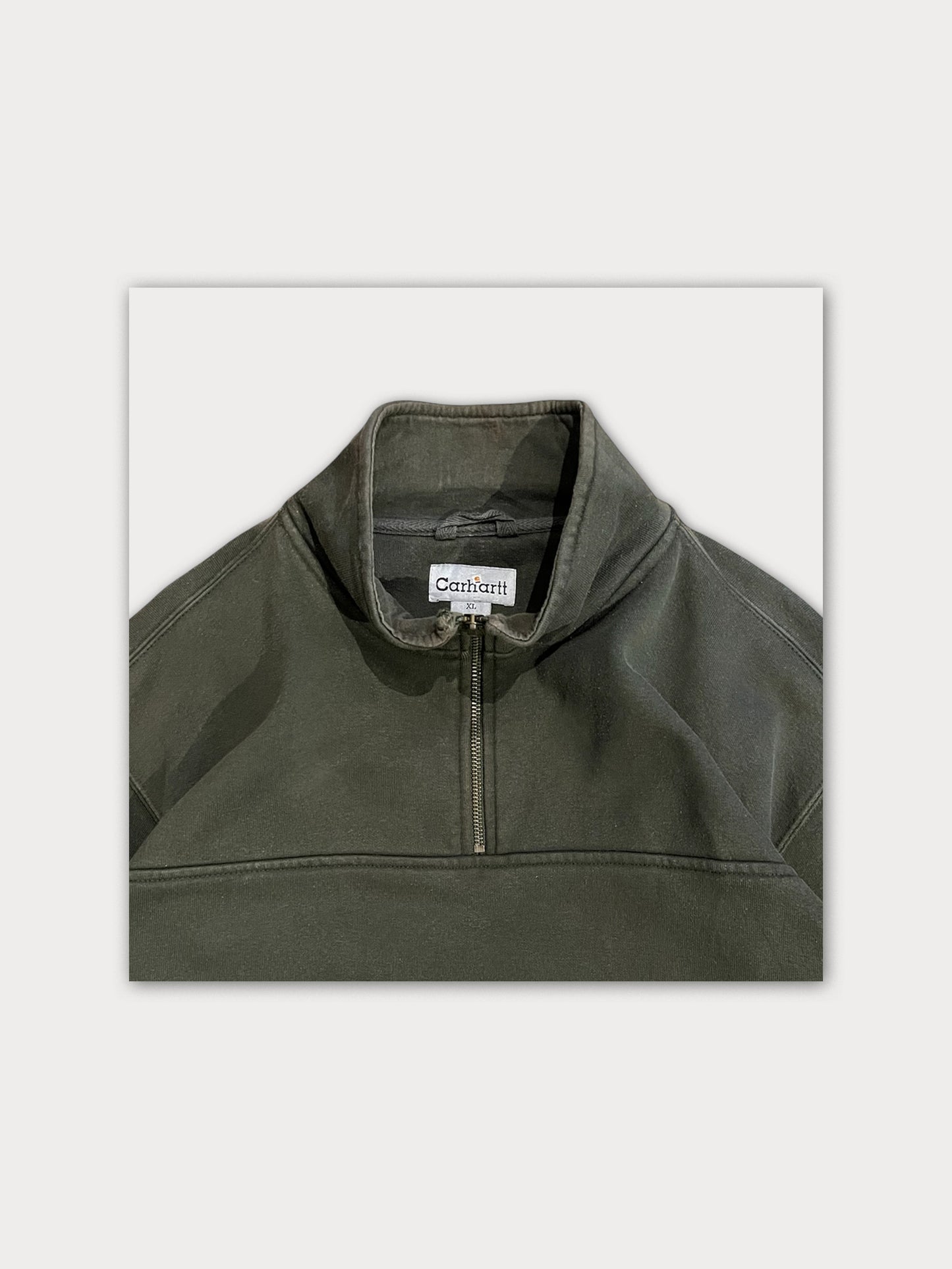 90's Vintage Carhartt Quarterzip Sweatshirt