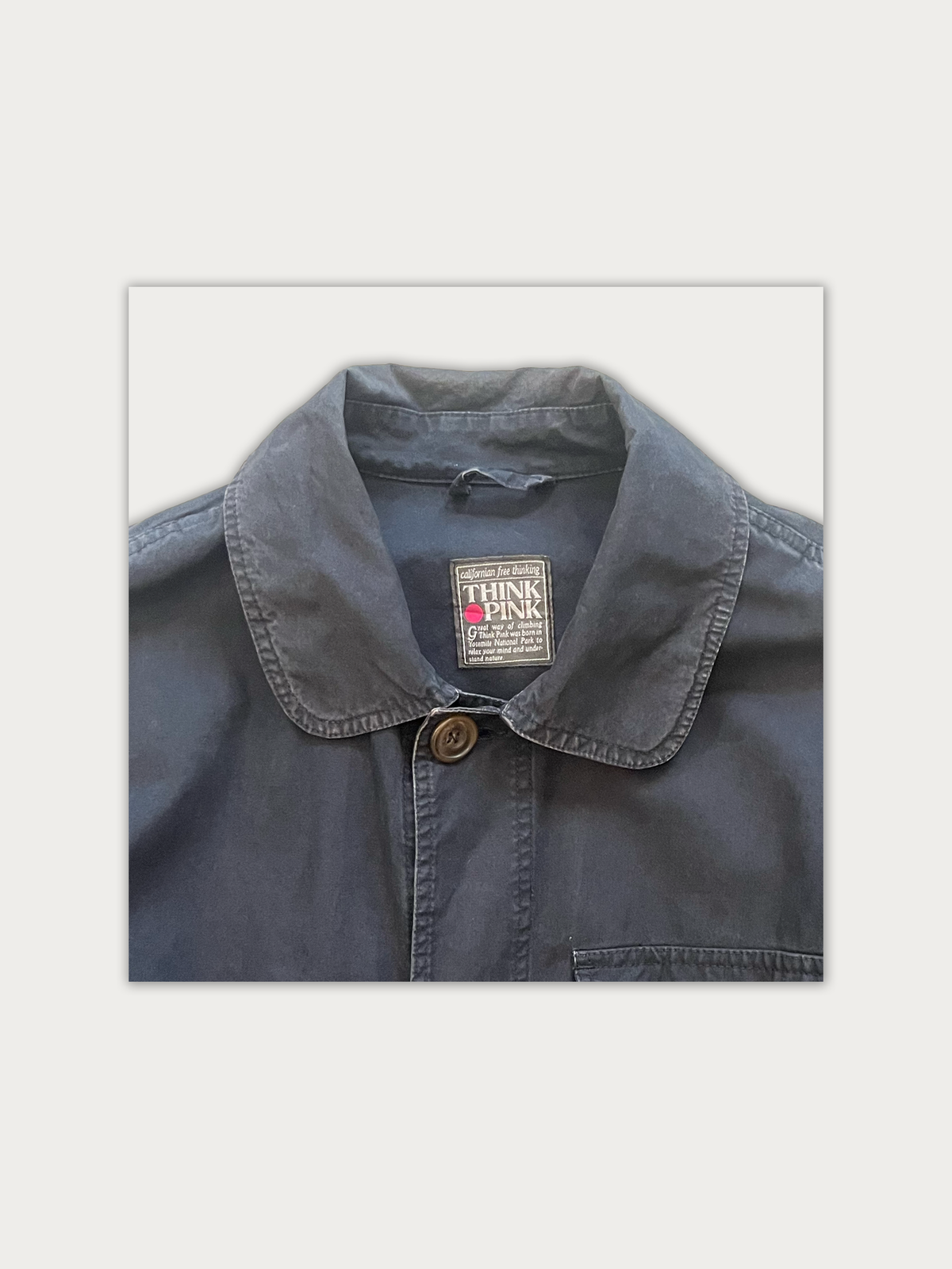 Vintage 90s Think Pink Field Jacket