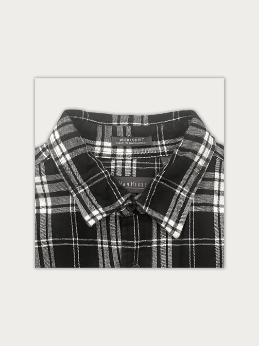 Van Heusen Plaid Flannel Workshirt, detail 2