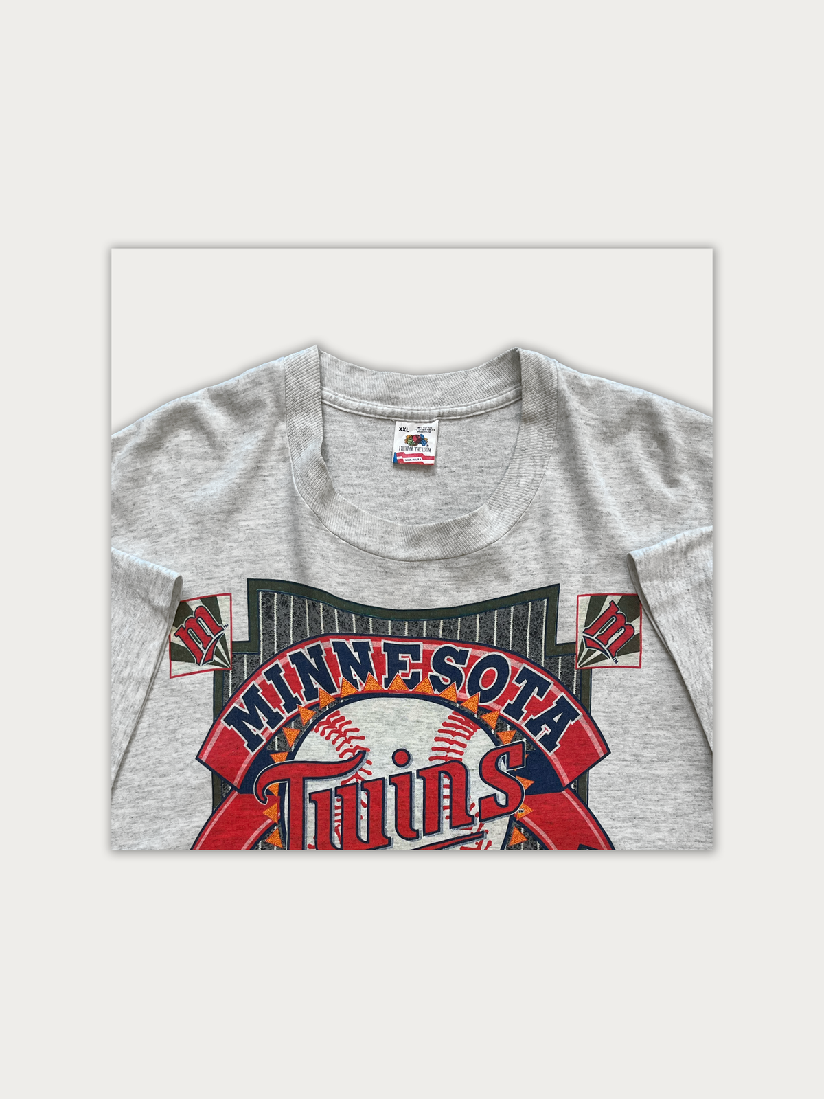 1991 Minnesota Twins World Series Champions Tee - Single Stitched