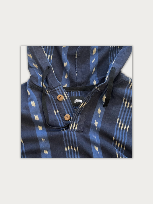 Stüssy Ikat Stripe Anorak, detail 2