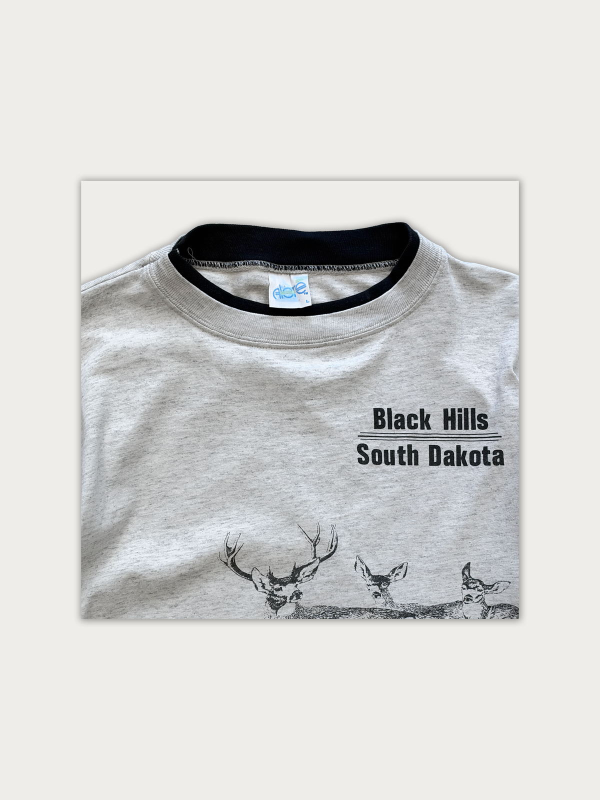 Vintage Black Hills South Dakota Graphic Ringer Tee