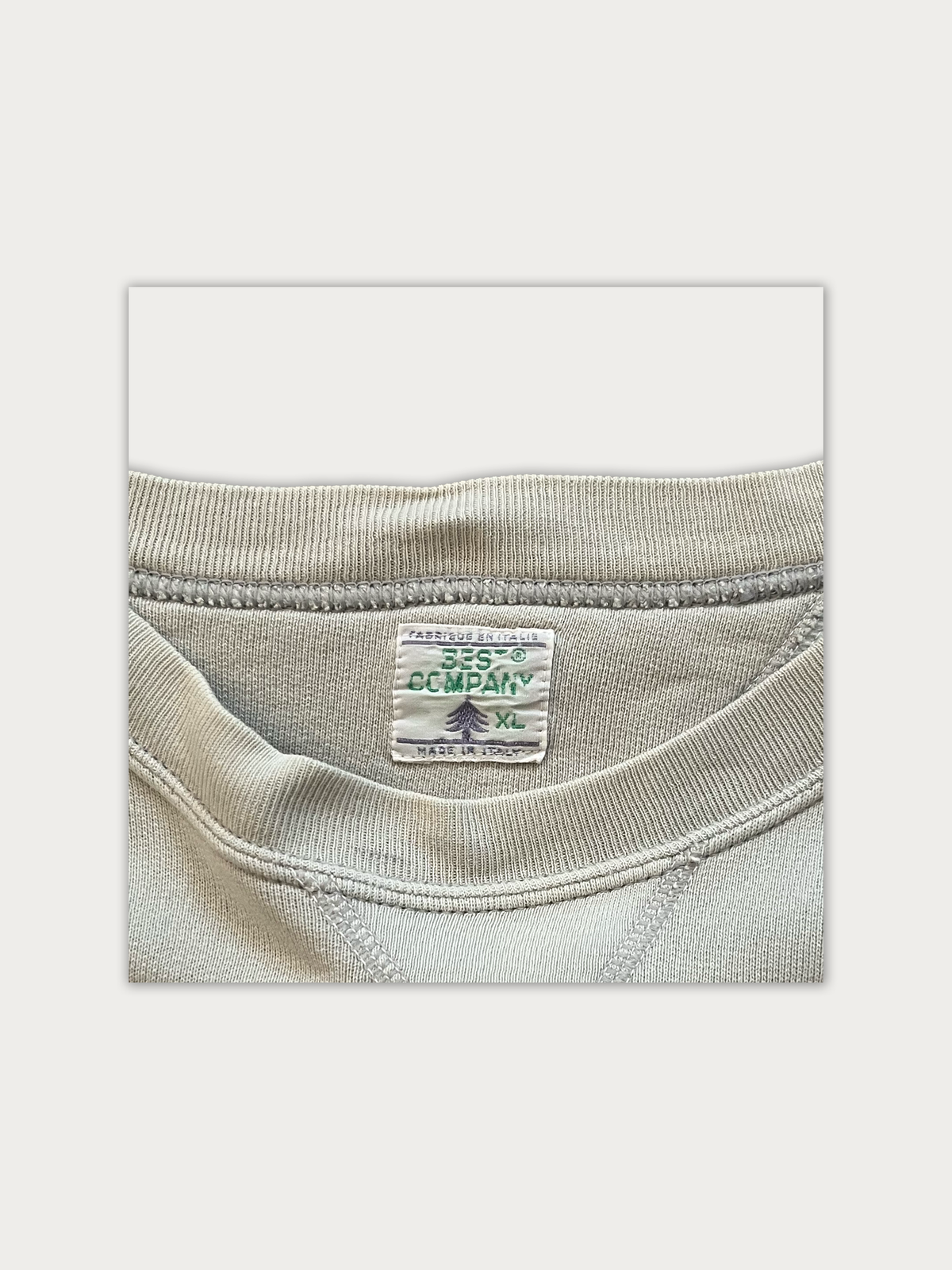Vintage 'Paninaro' Best Company Crewneck