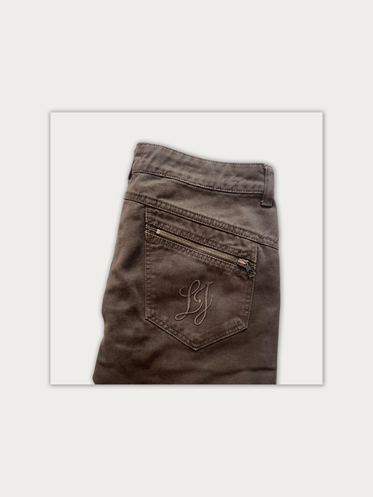 Liu-Gio Brown Jeans