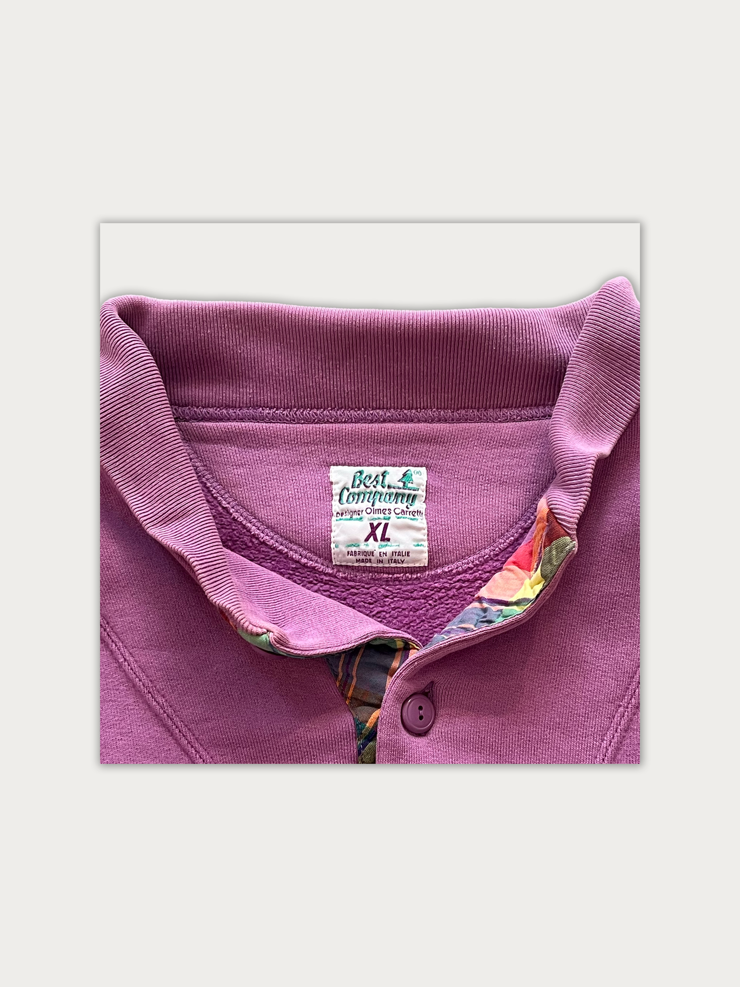 Vintage 90s Cropped&boxy Best Company Sweatshirt