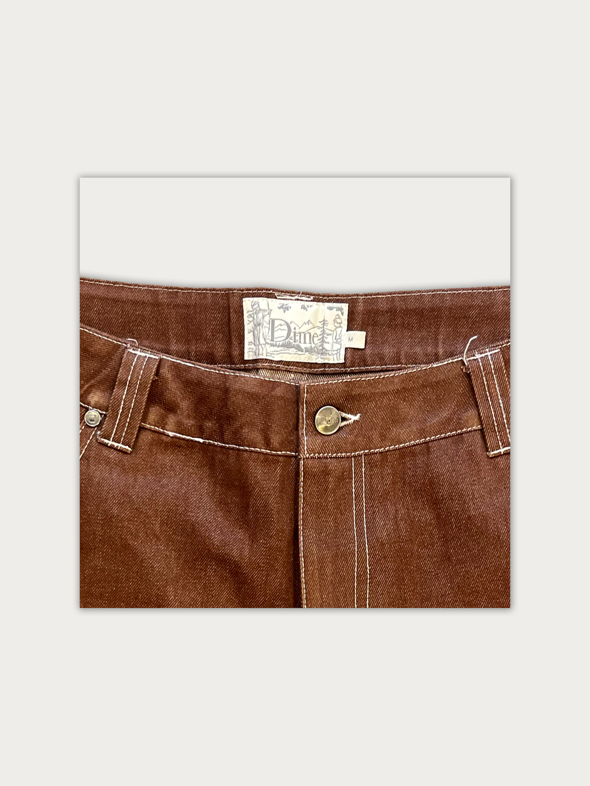 Dime MTL "Prêt-à-Porter" Double-Knee Jeans, detail 3