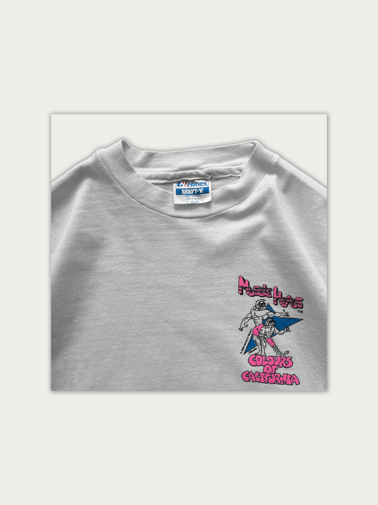 Vintage 1988 Muscle Beach Single Stitched Tee
