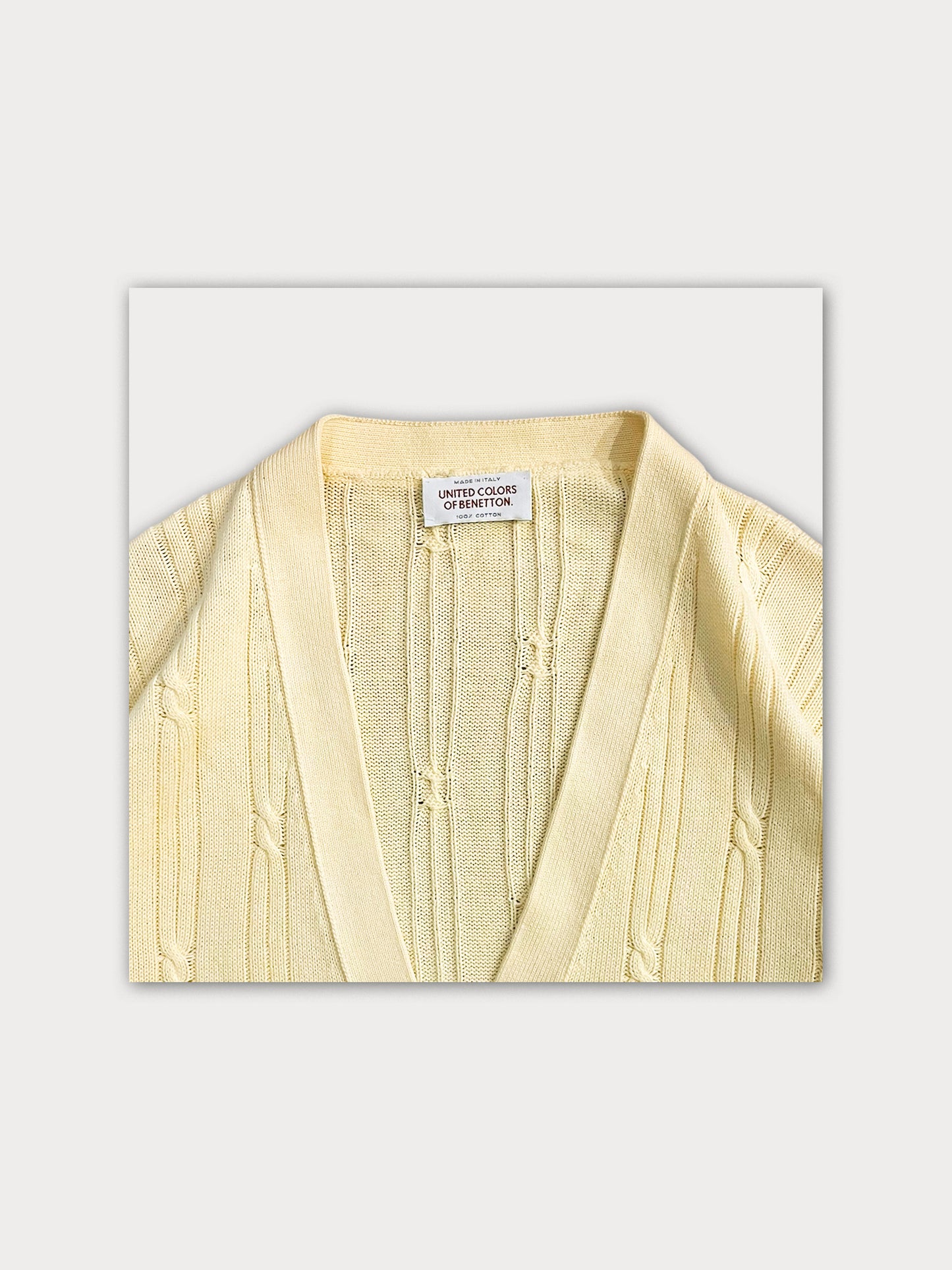 Benetton Cotton Cardigan