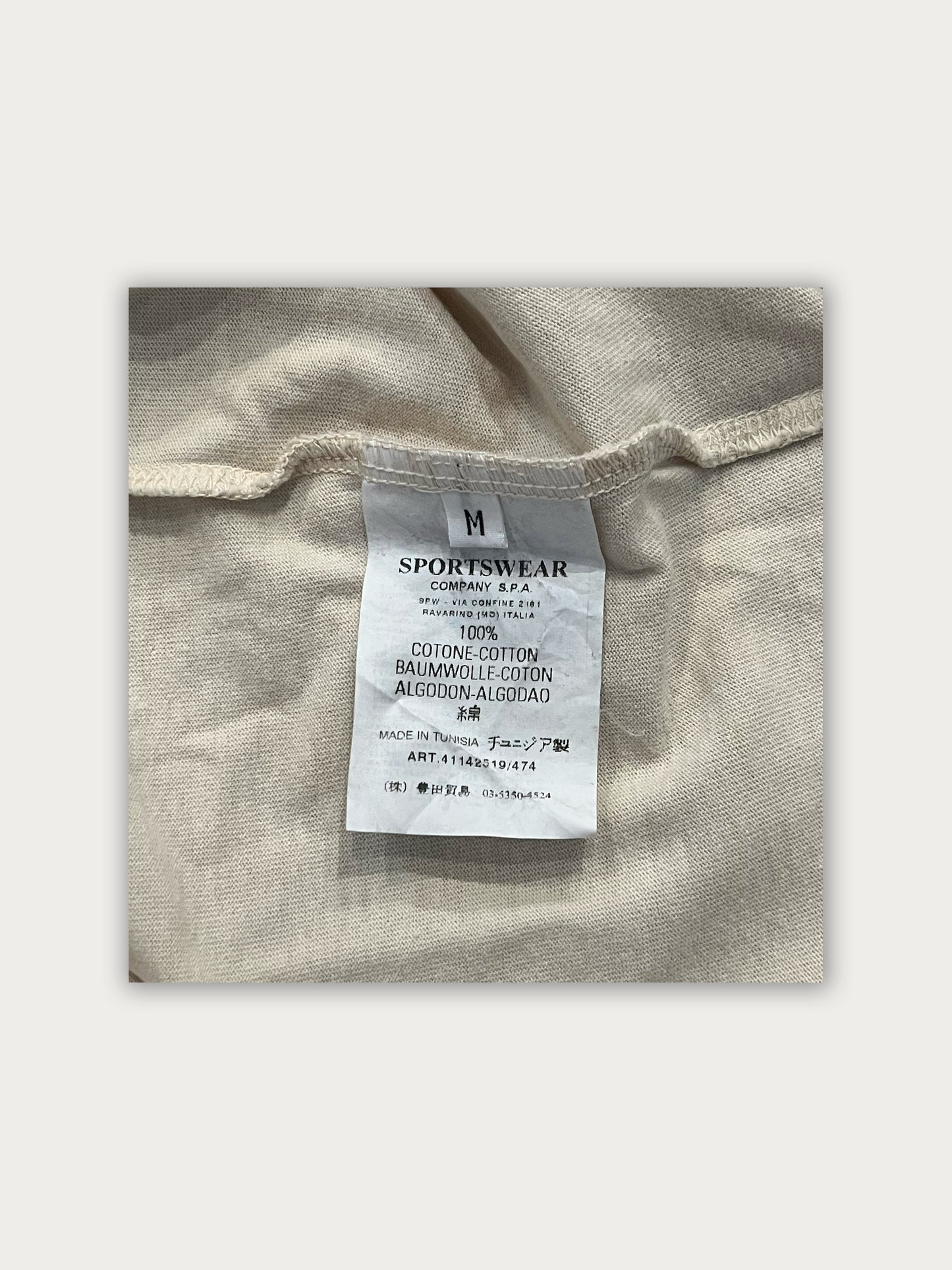 Vintage Stone Island Long Tee