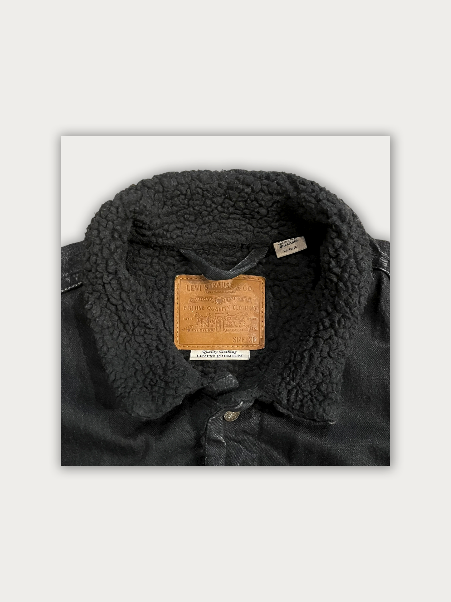 Levis Denim Sherpa Jacket