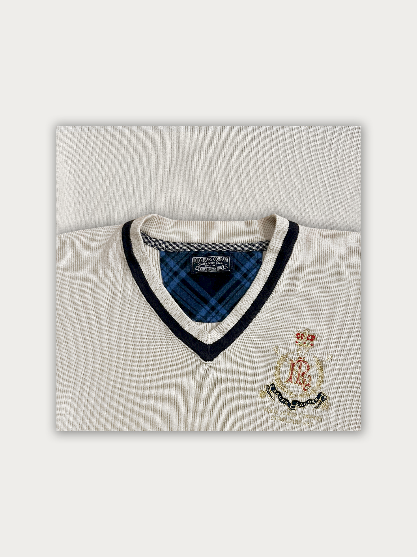 Vintage Ralph Lauren Cricket Sweater