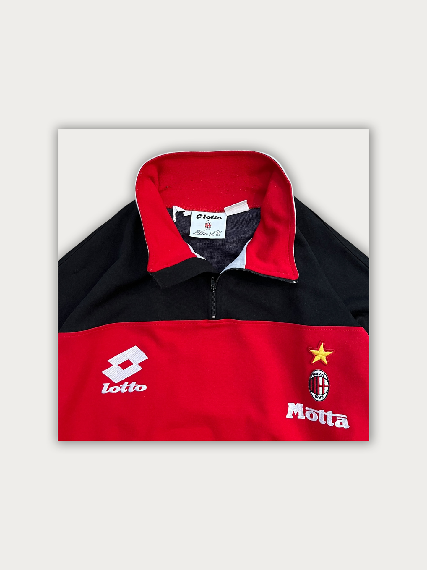 90s Lotto AC Milan Team Sweatshirt
