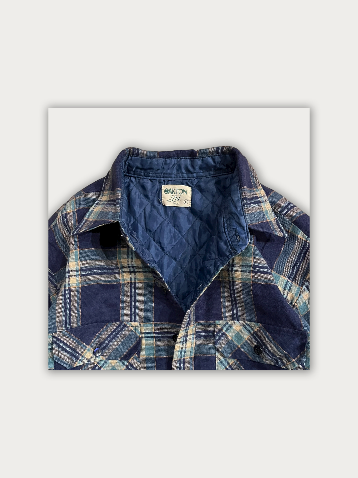 Flannel Padded Jacket