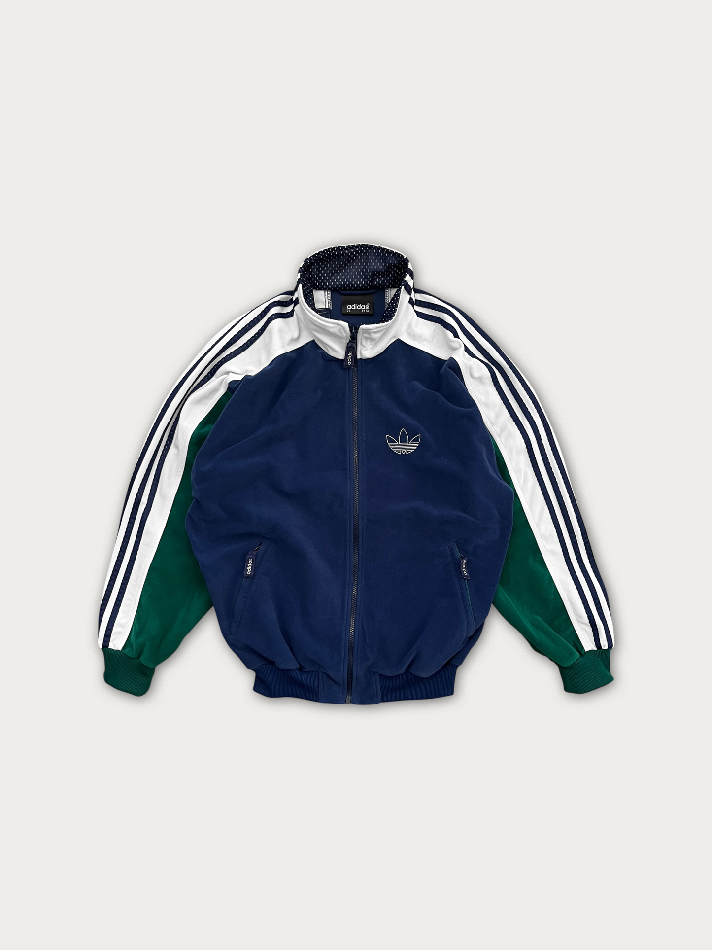90s Adidas Velvety Zipper