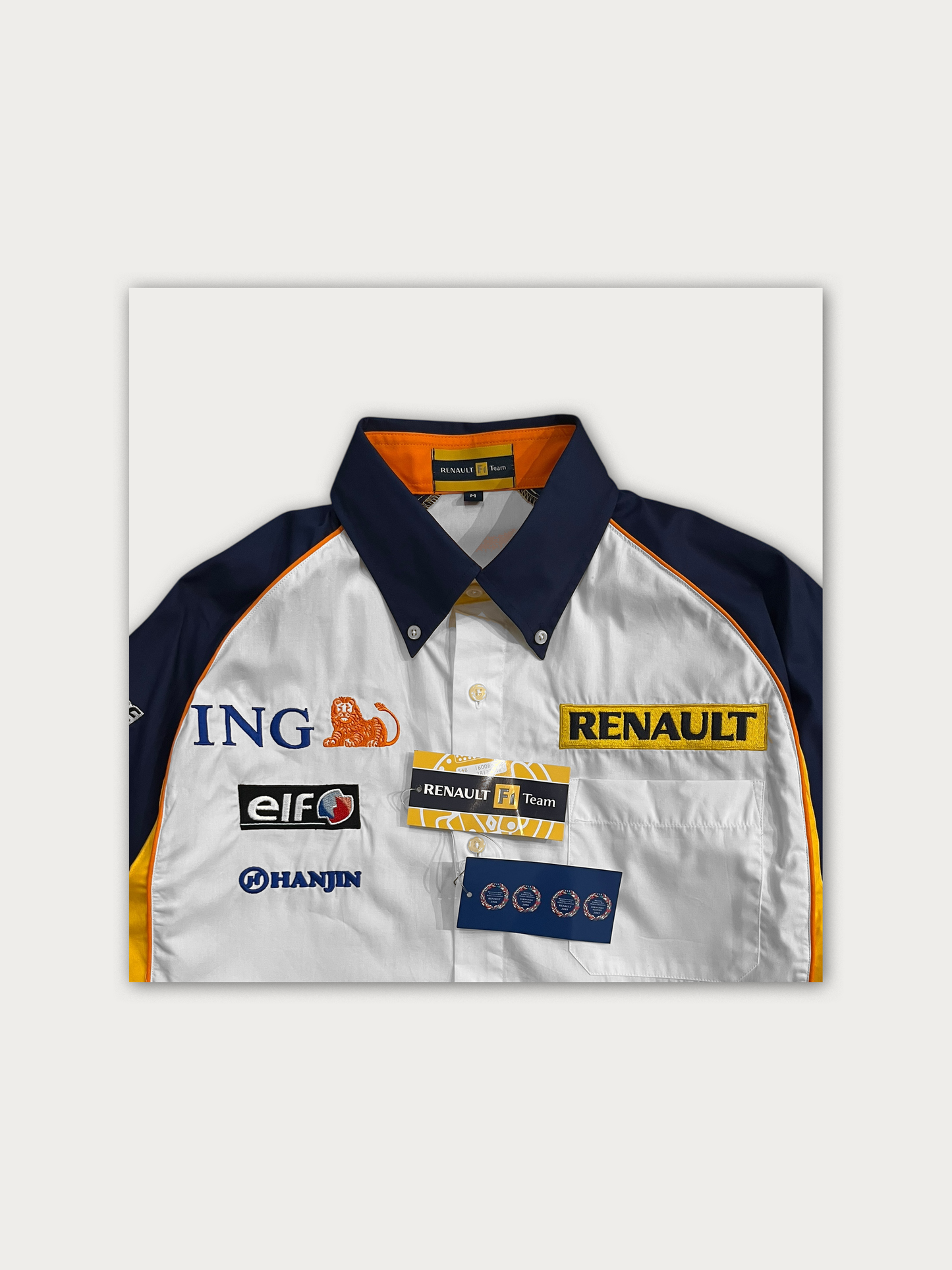 2007 F1 Renault Team Polo Shirt - Deadstock