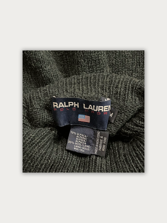 Vintage 90s Ralph Lauren Turtleneck Wool/Alpaca Sweater