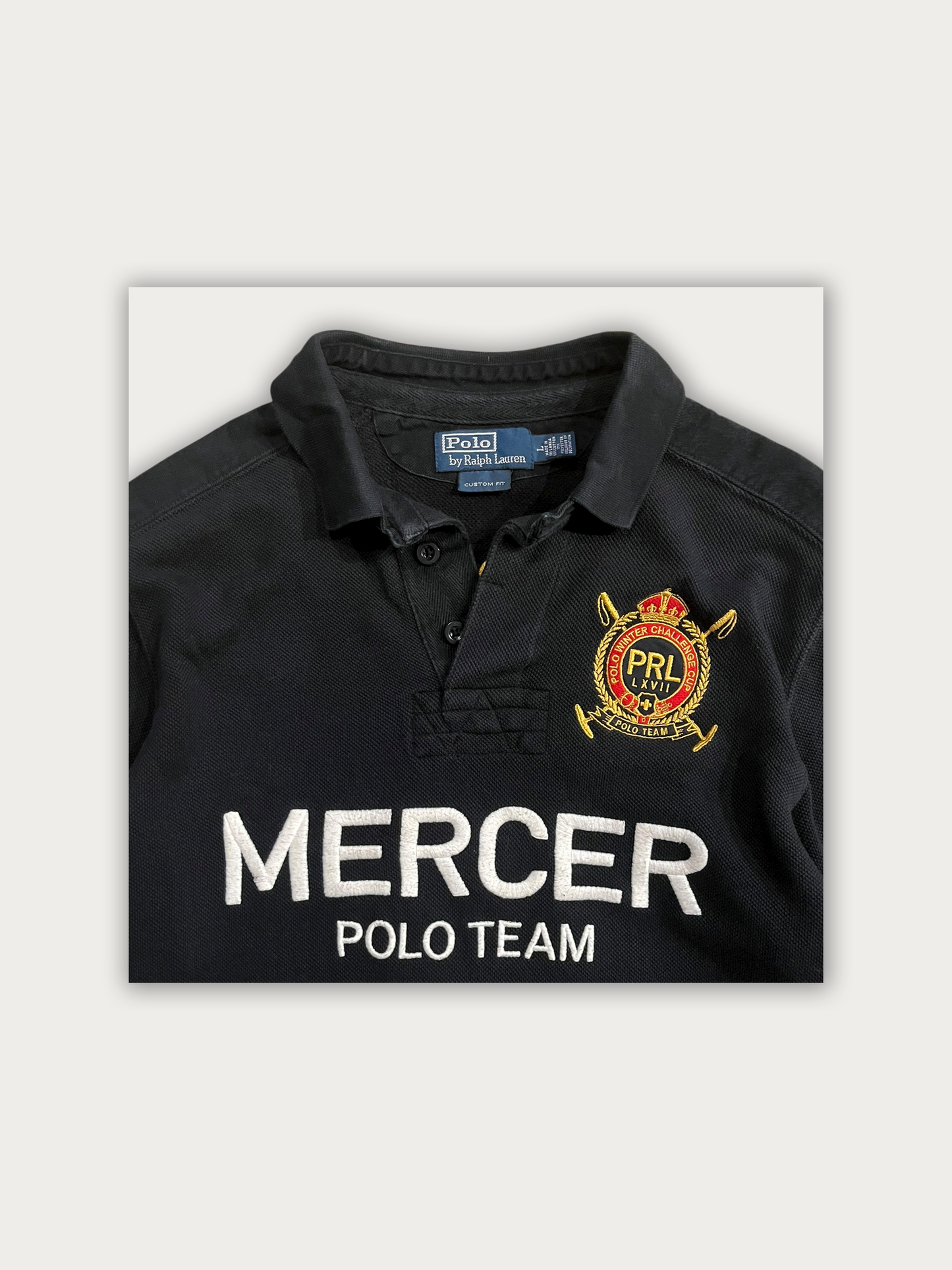 Vintage 90s Ralph Lauren Polo Mercer Team
