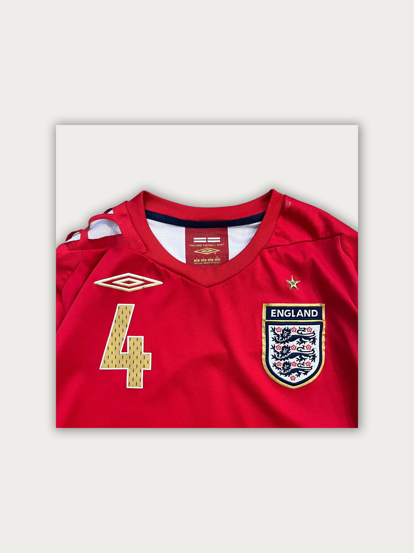 2006/08 England #4 Gerrard
