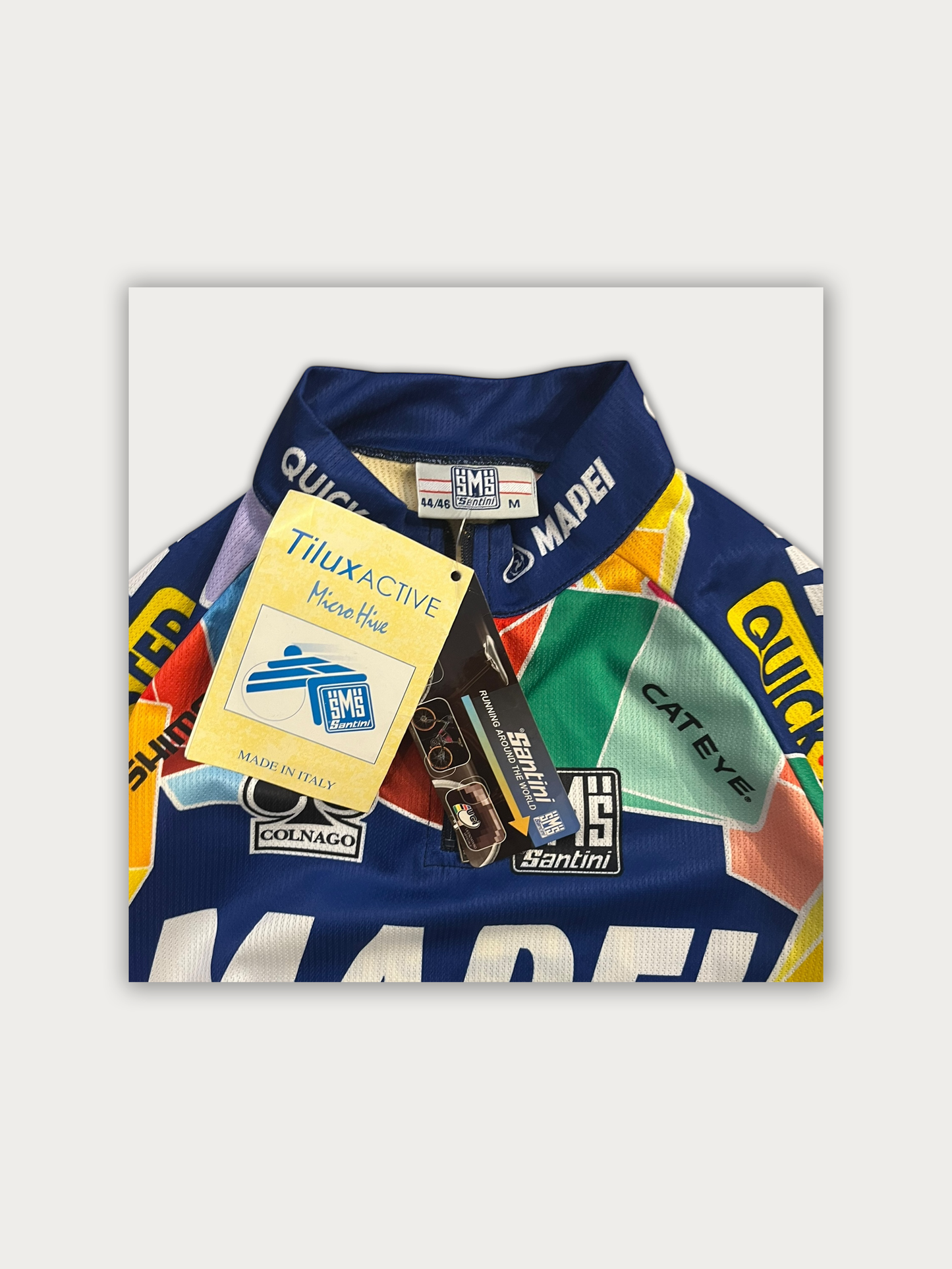 2002 Santini Cycling Tee - Deadstock