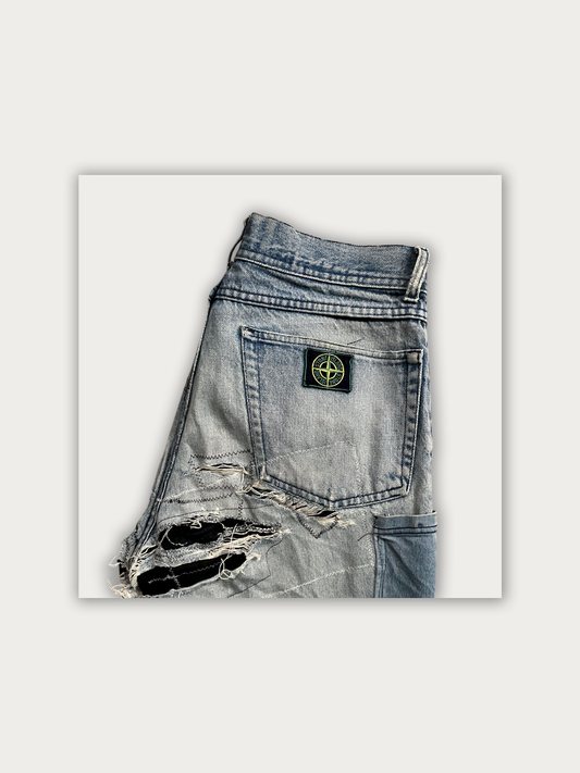 Vintage Reworked Stone Island Jeans