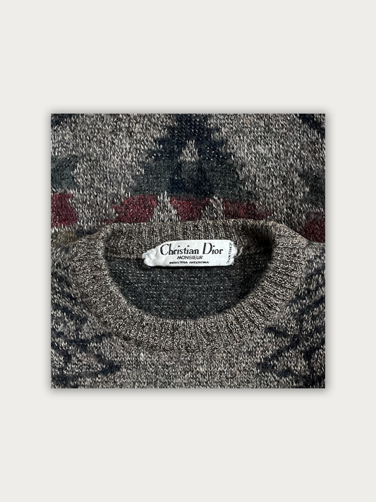 Vintage 90s Christian Dior Wool Sweater