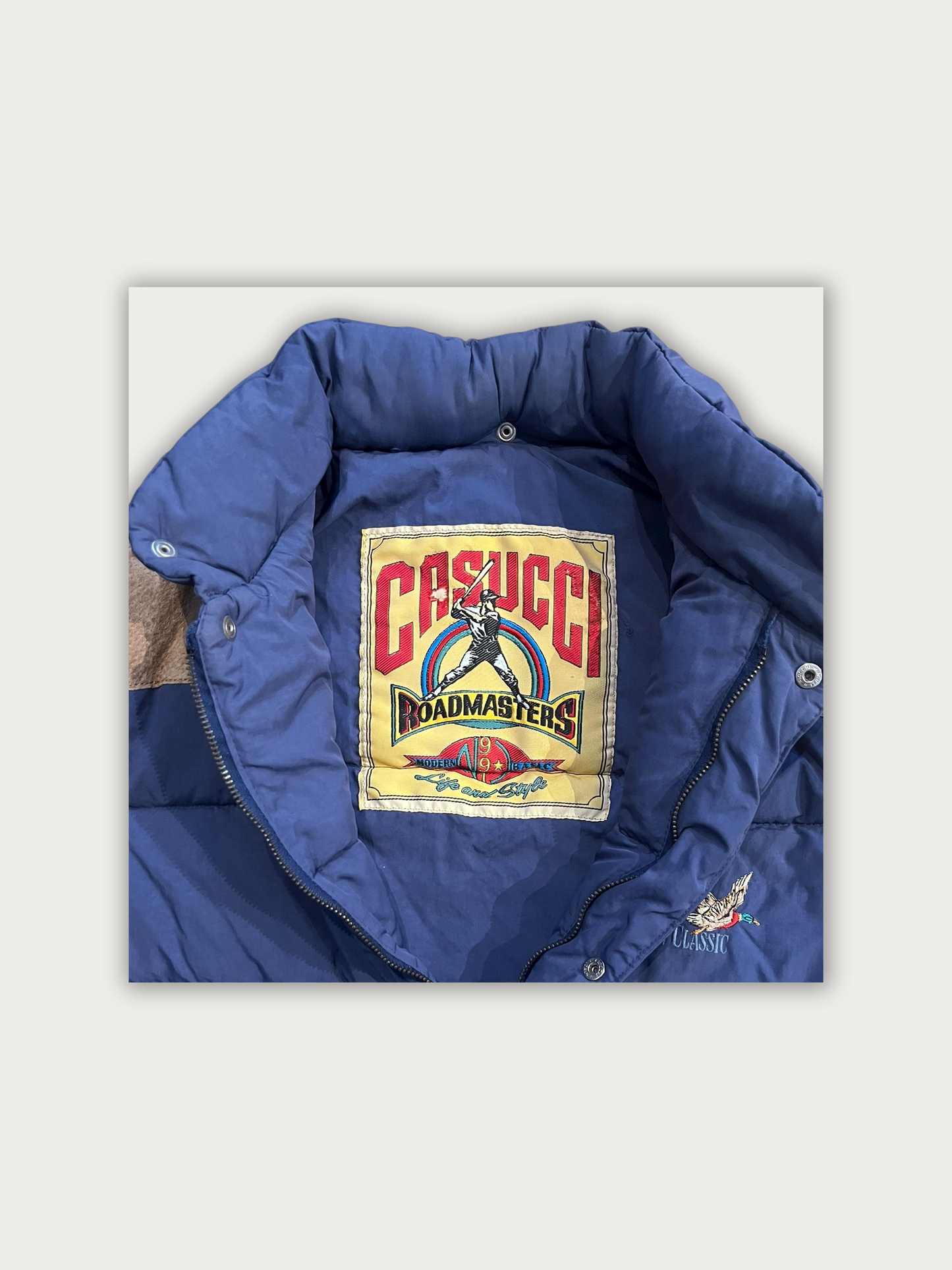 Vintage 90s Casucci Puffer Vest