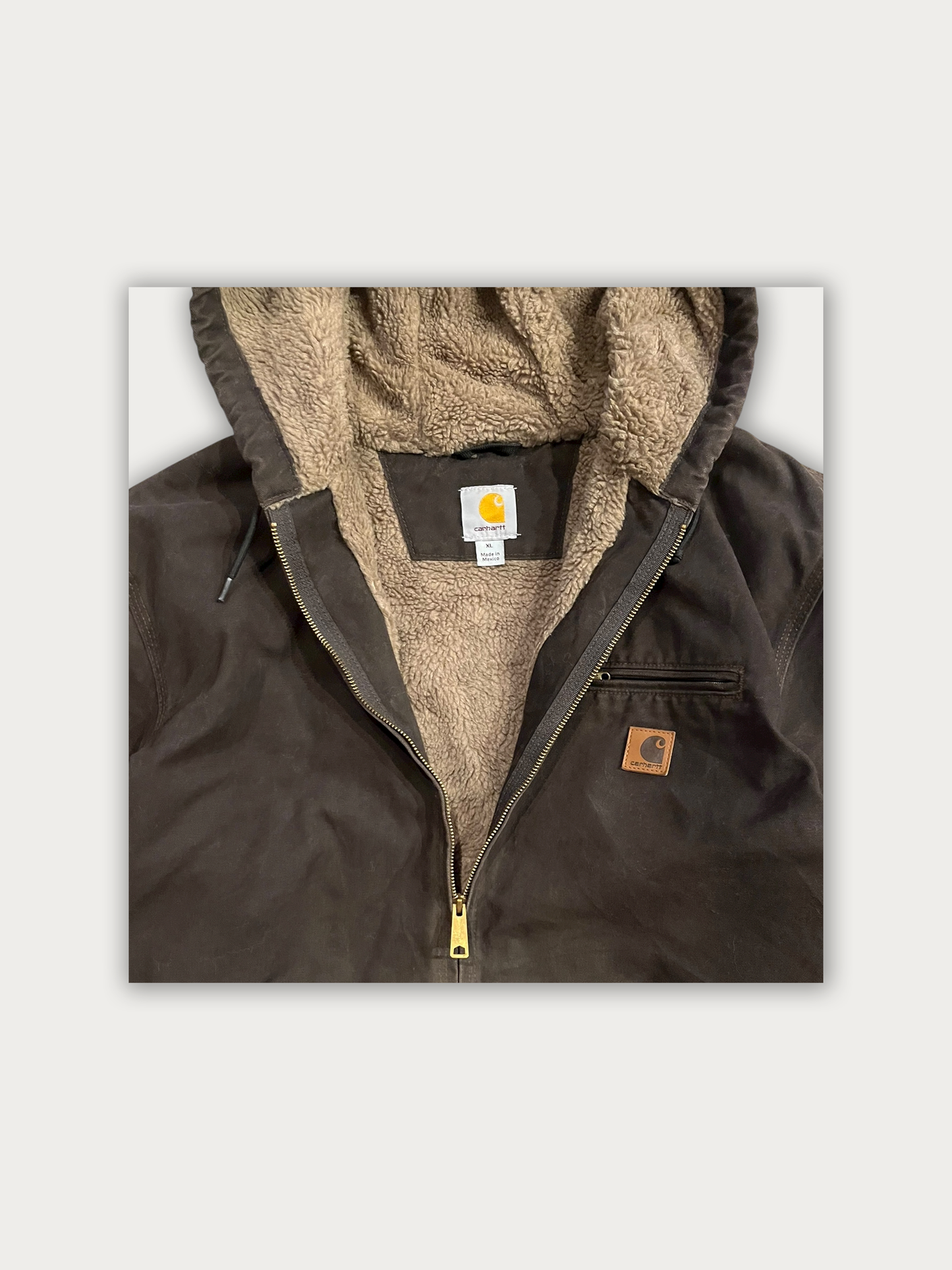 Vintage Y2K Carhartt Sherpa Sierra jacket