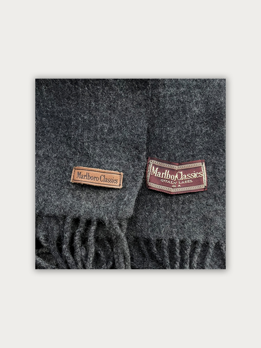 Vintage Marlboro Classics Wool Scarf