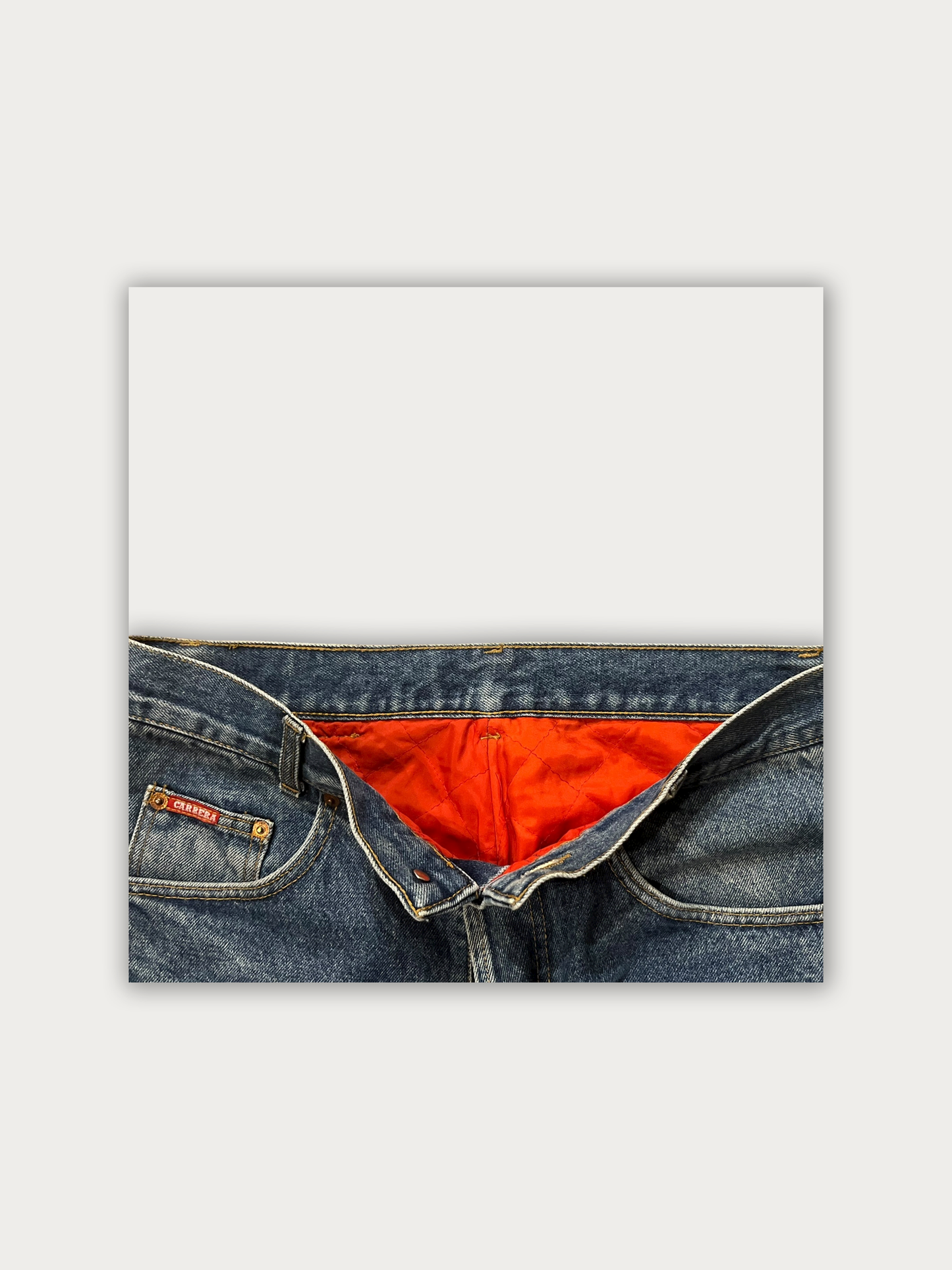 Vintage Carrera Warm Padded Jeans