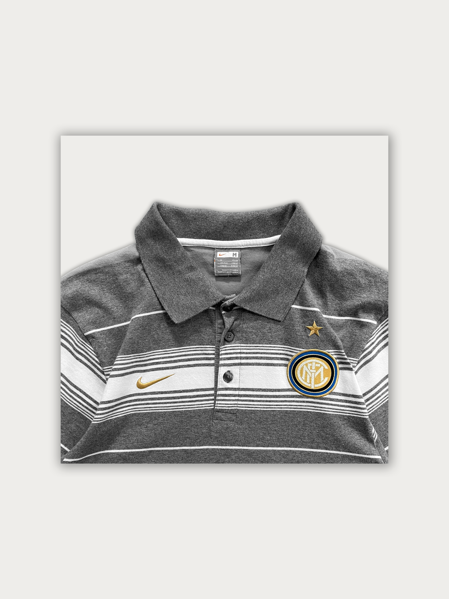 2000s Inter Nike Polo Tee