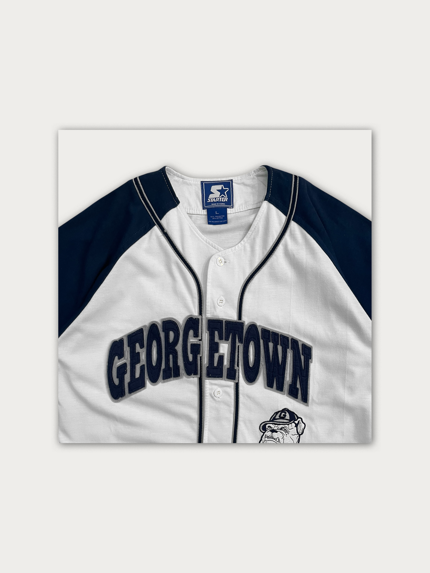 90s Georgetown Starter Cotton Jersey