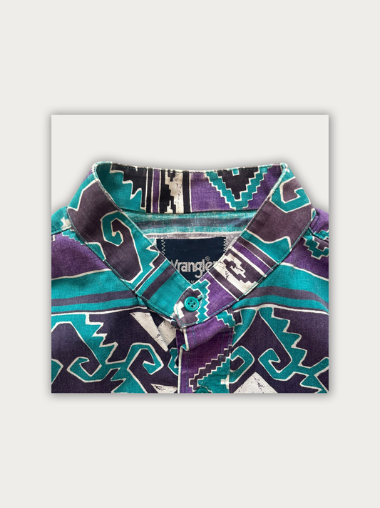 Vintage Wrangler Shirt (Color Distressed)
