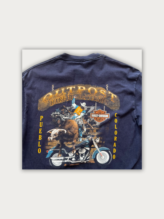 Vintage Harley Davidson Long Tee