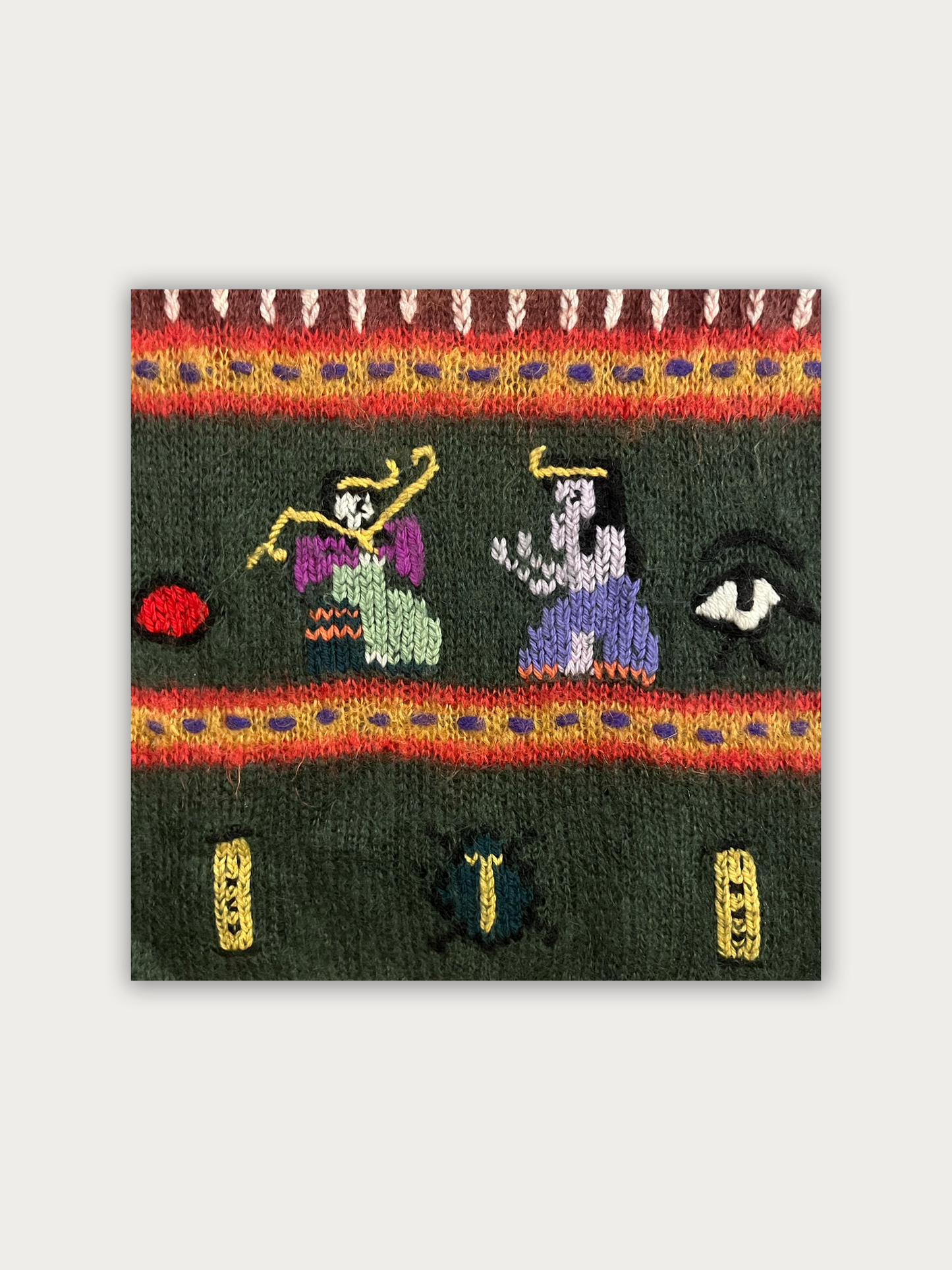 Vintage Wool Hand Knit