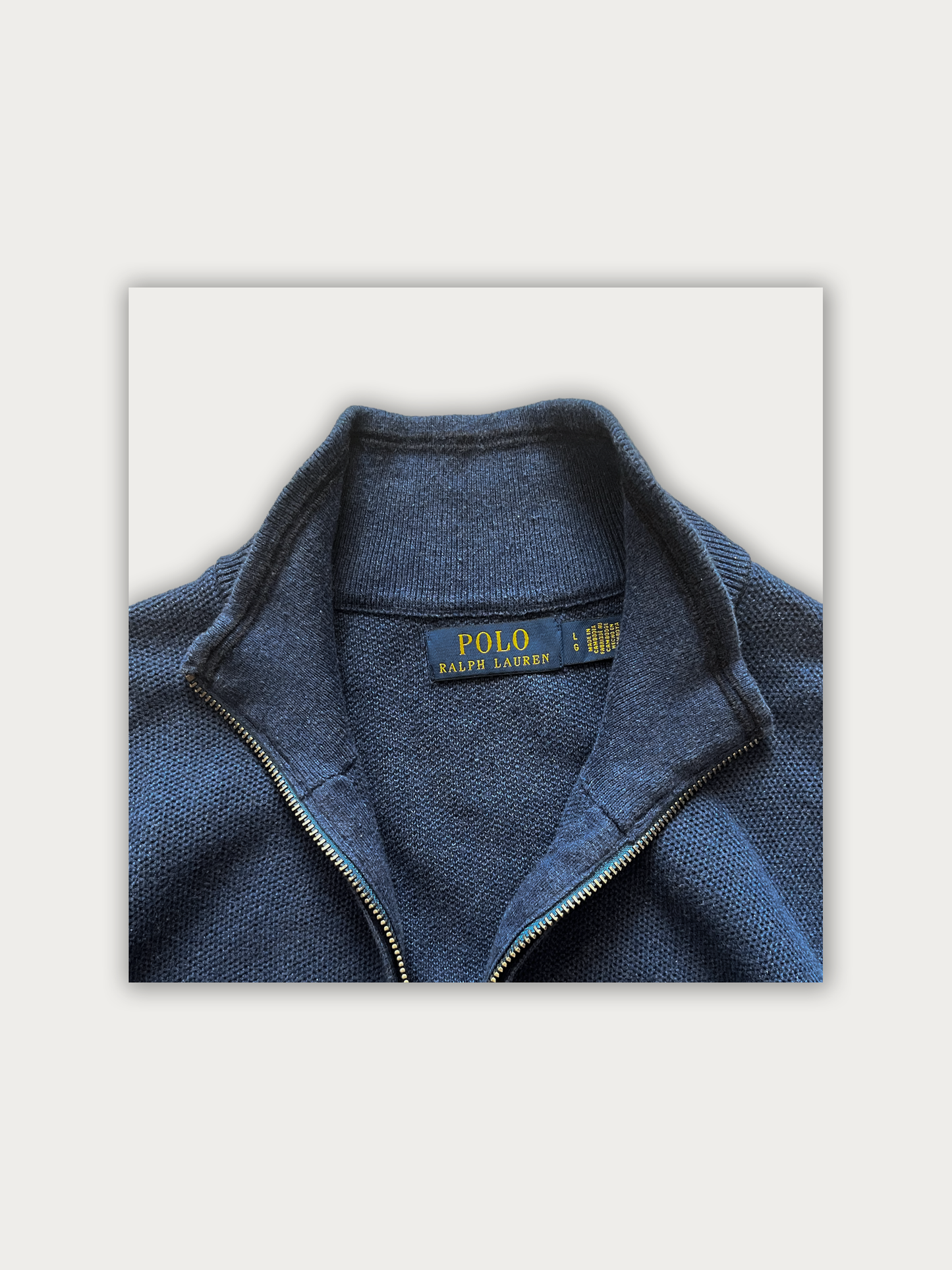 Ralph Lauren Quarter Sweater