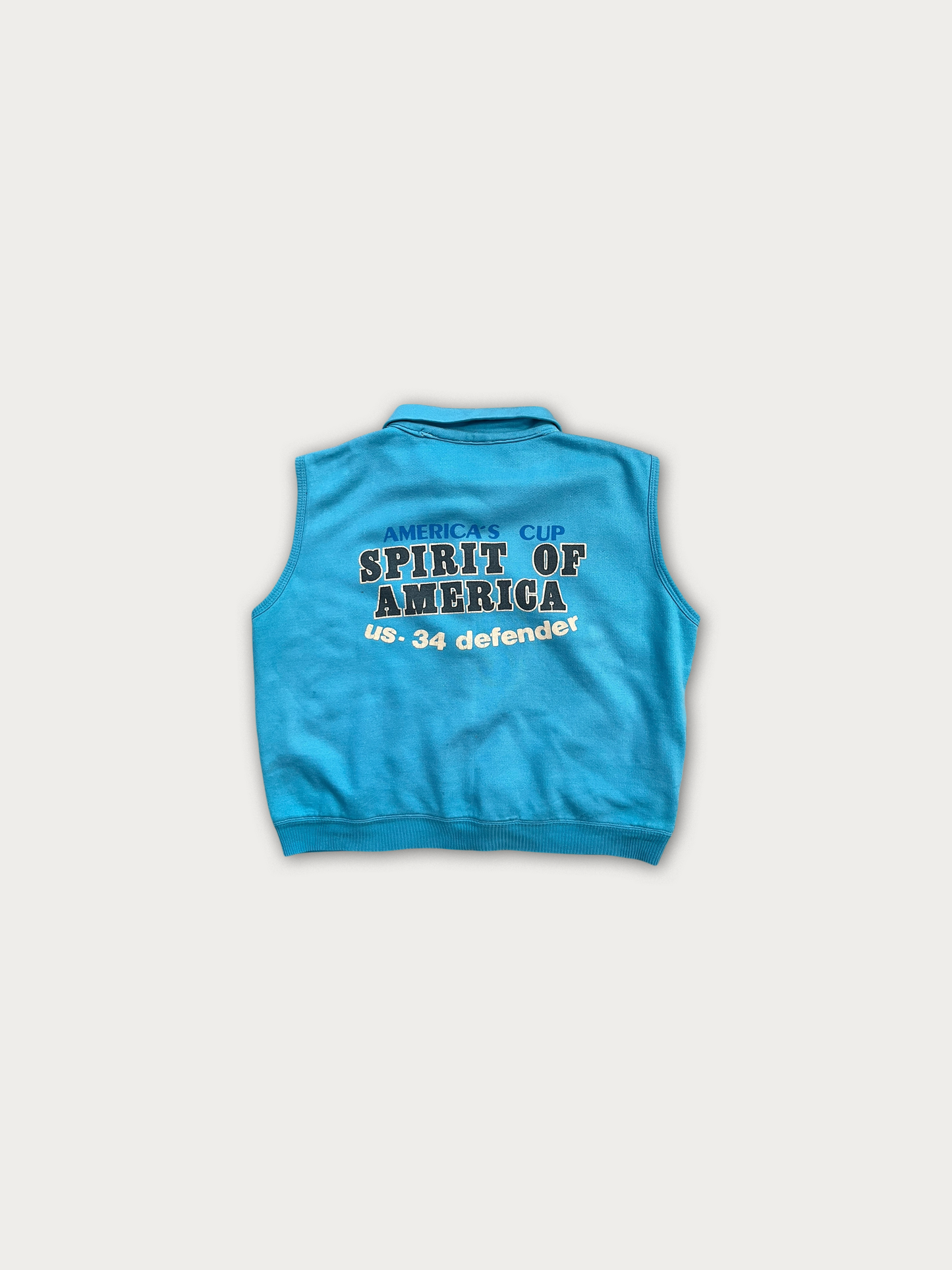 80s Thick Cotton Vest