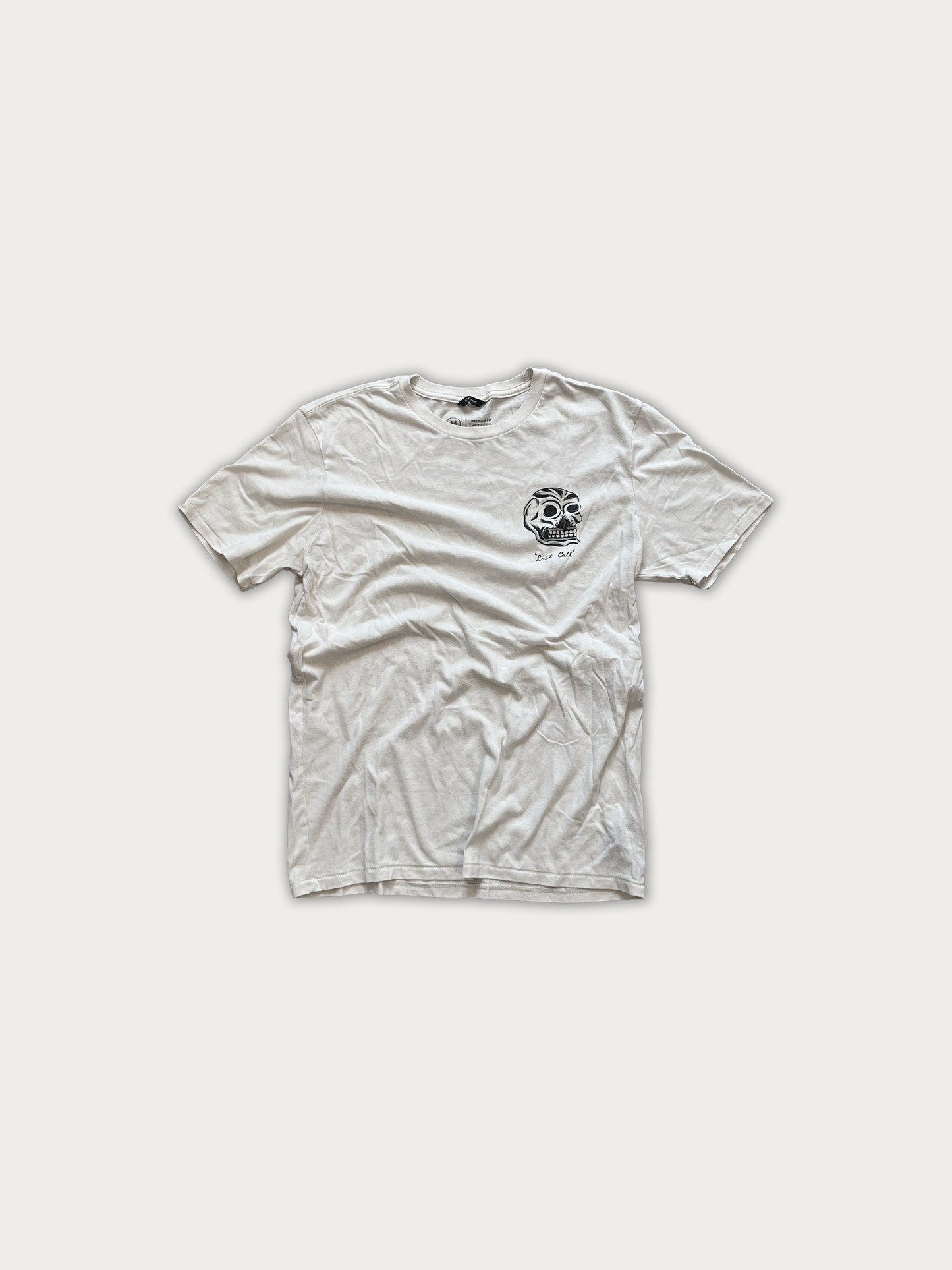 Brixton "Last Call" Skull Tee