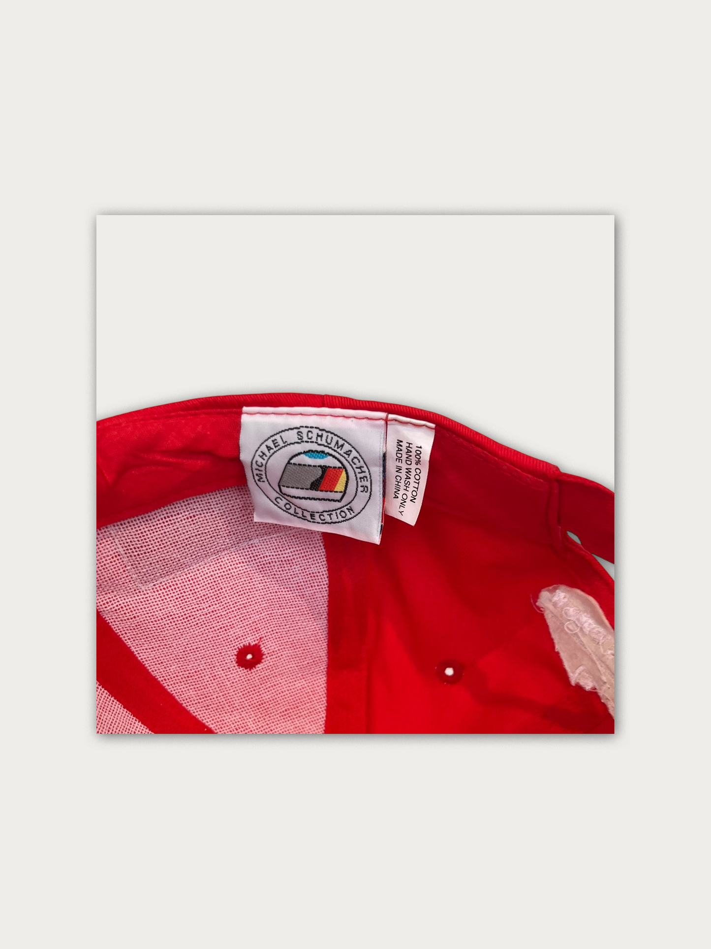 Y2K Michael Schumacher Ferrari Cap