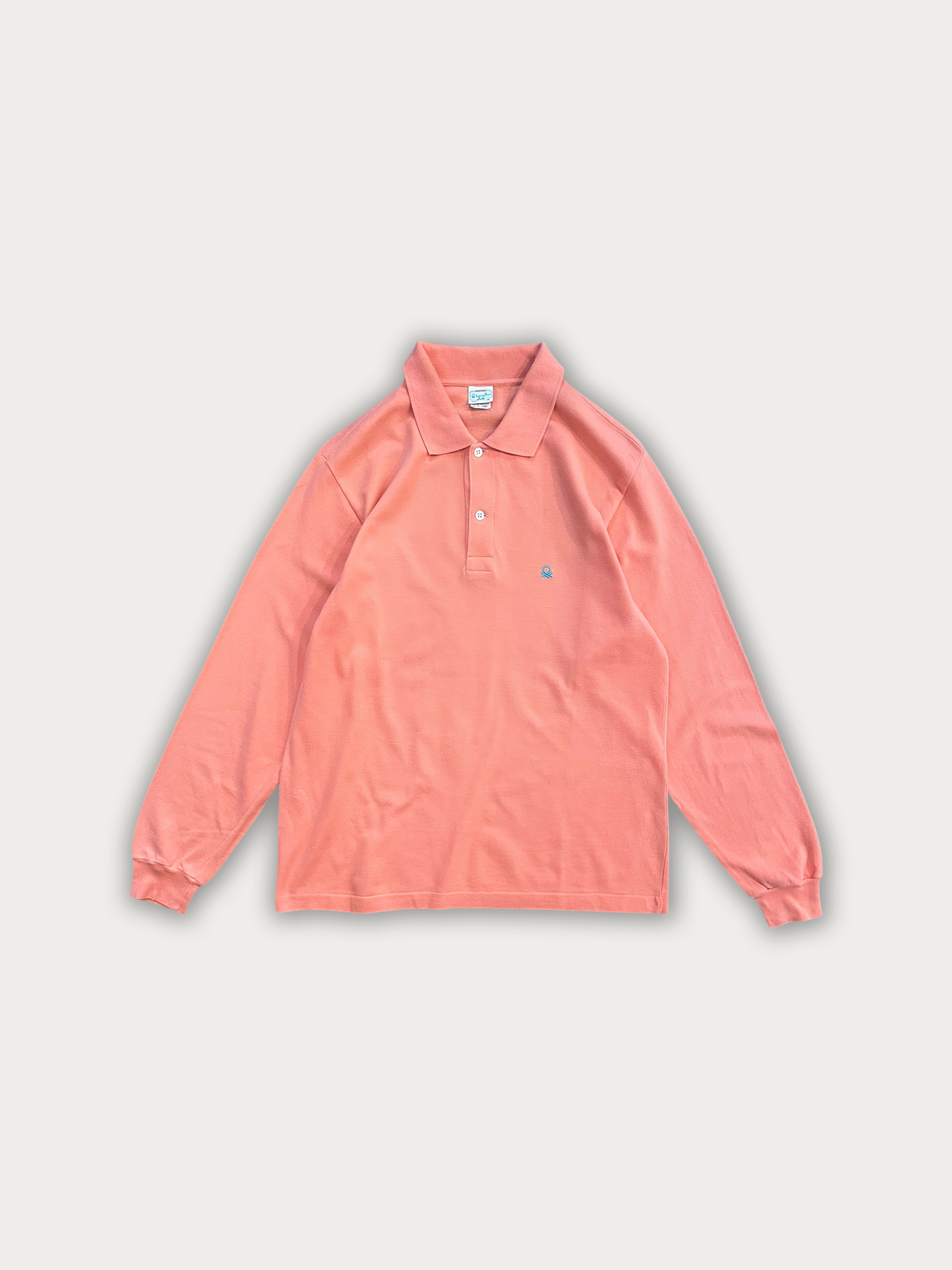 80s Benetton Long Polo Tee