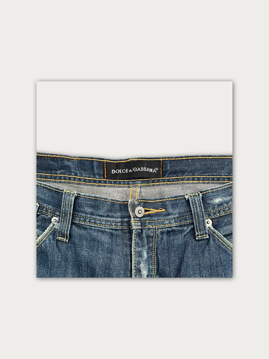 Dolce & Gabbana Denim 3/4 Shorts