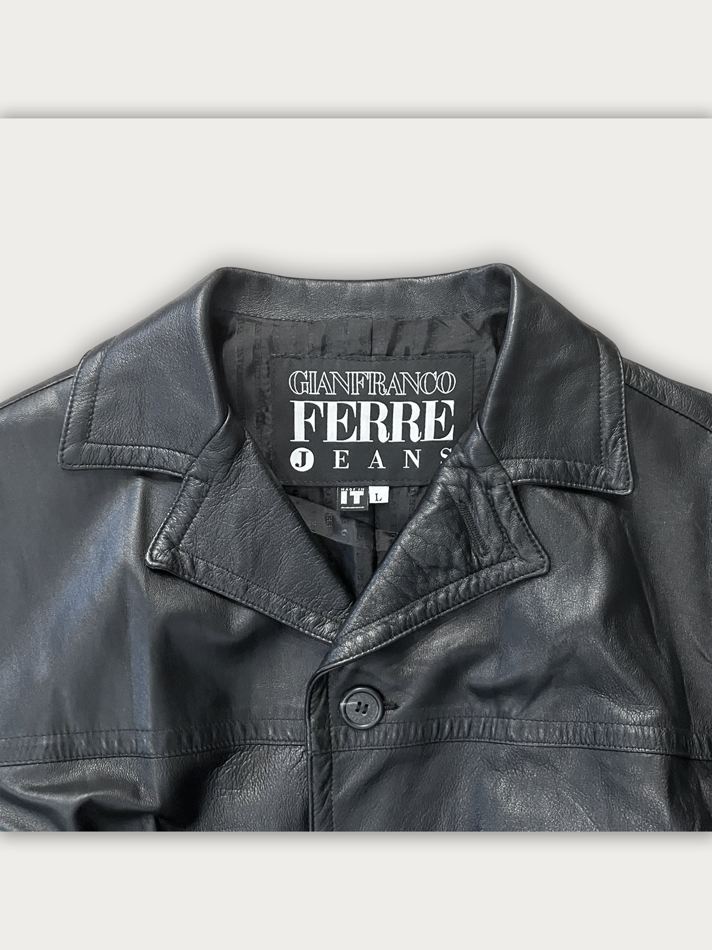 Gianfranco Ferre Leather Jacket