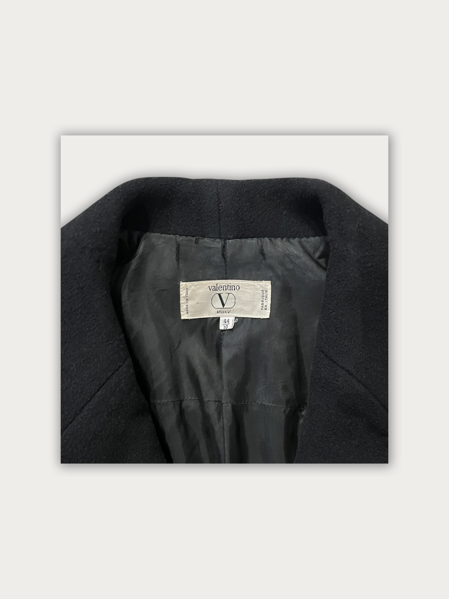 Valentino Wool Trench Coat