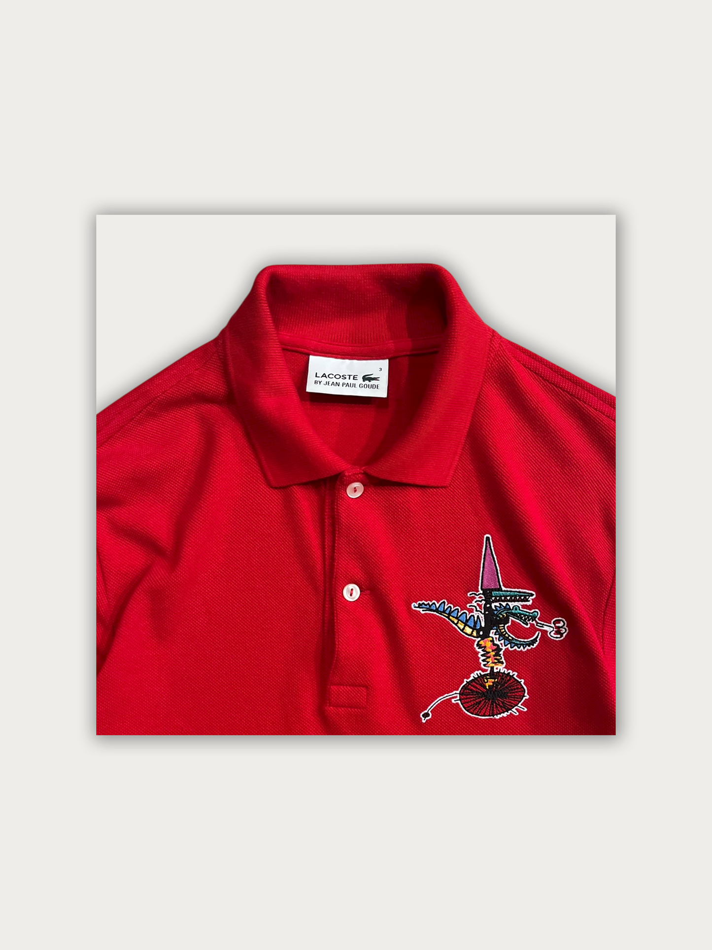 Lacoste X Jean-Paul Gode Long Polo Tee
