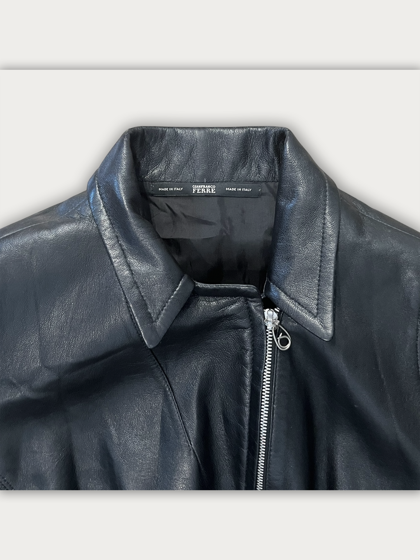 Ginafranco Ferre Leather Jacket