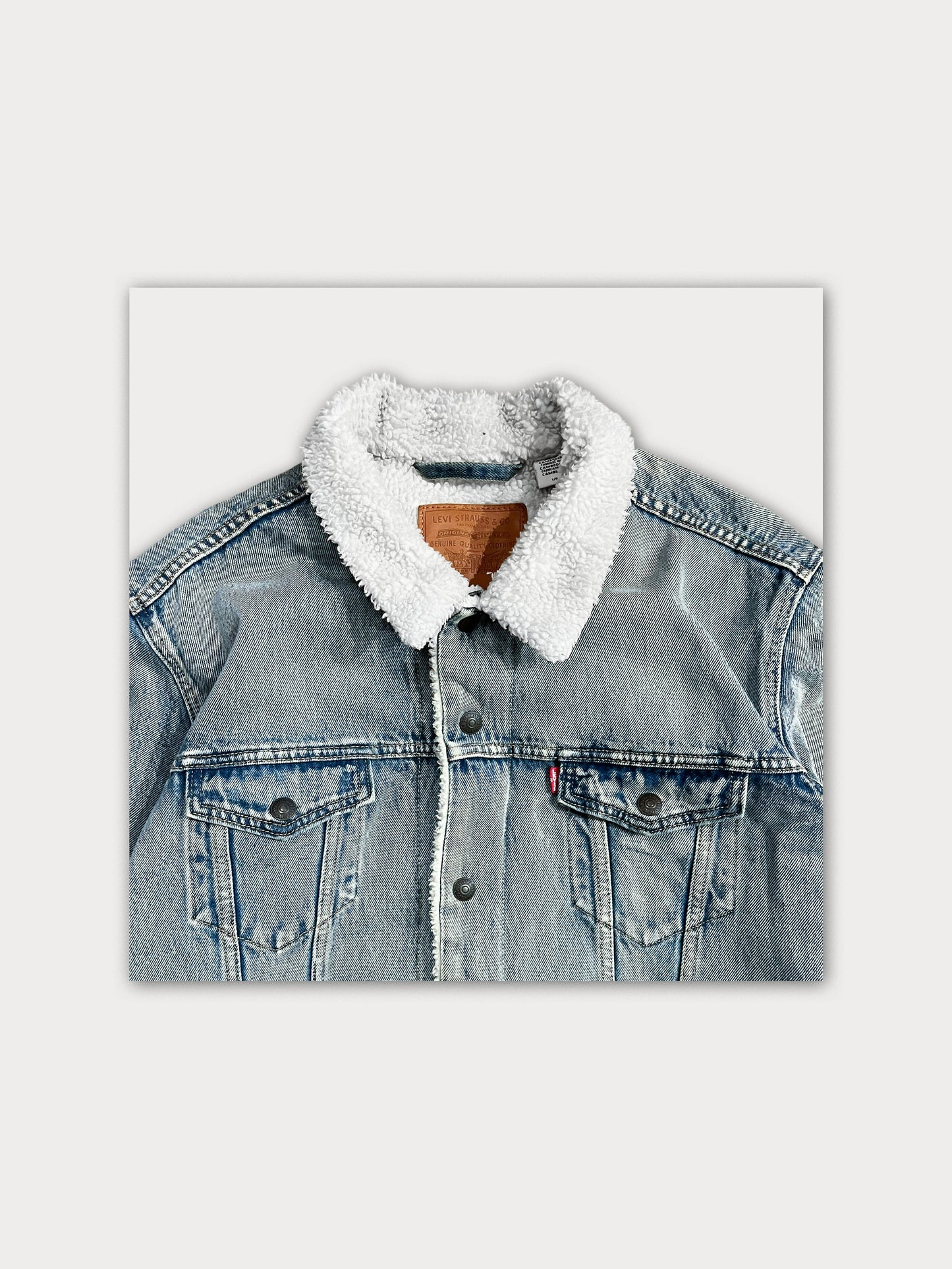 Levi's Denim Sherpa Jacket