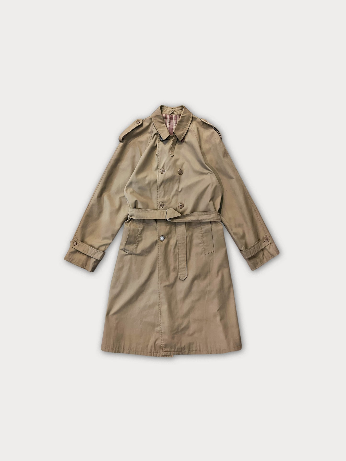 Vtg Trench Coat