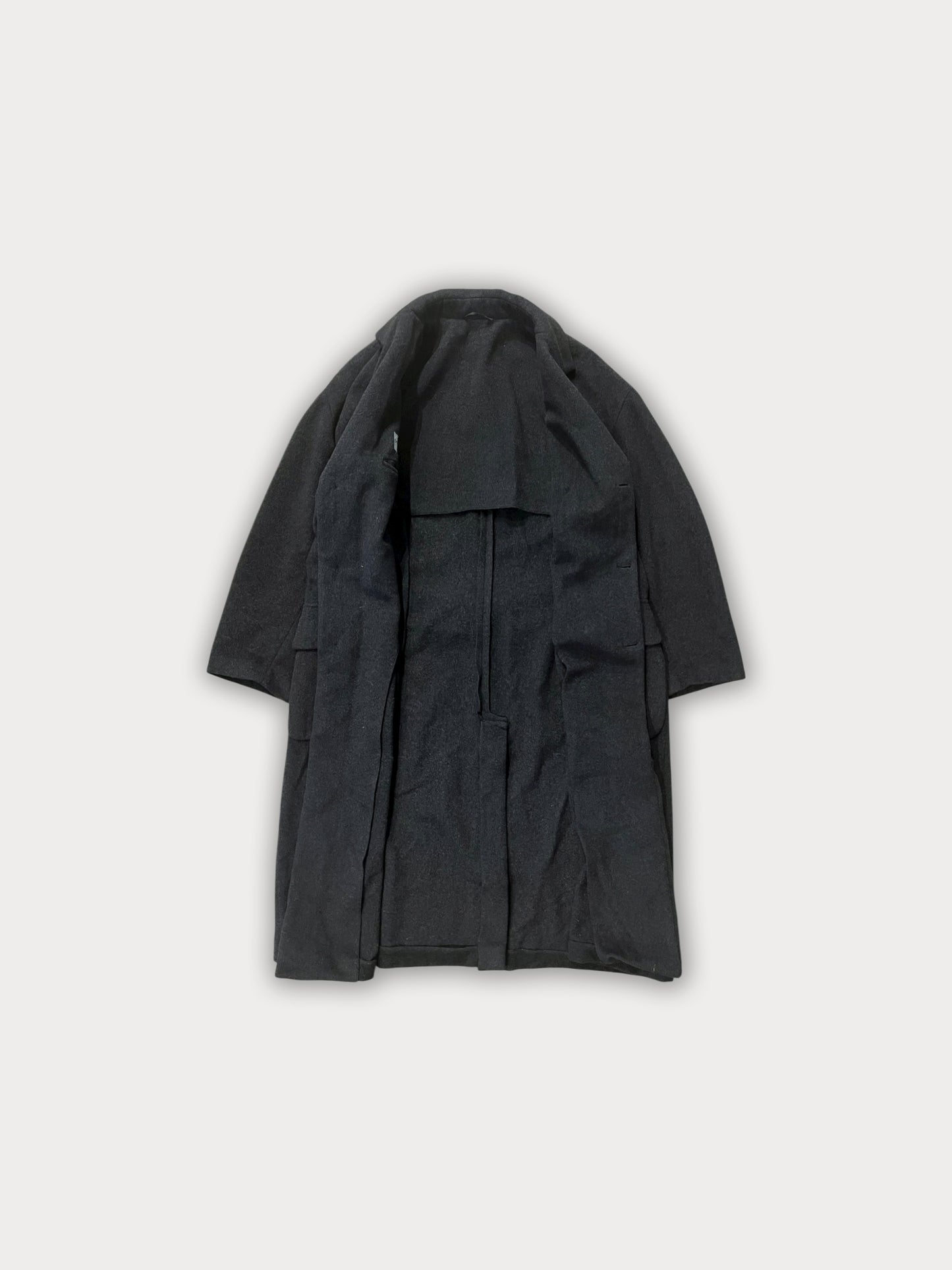 RARE Vintage Mid 90s Runway PROTOTYPE Dolce & Gabbana Wool Trench Coat