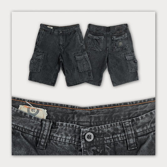 Y2K Etnies Denim Cargo Shorts