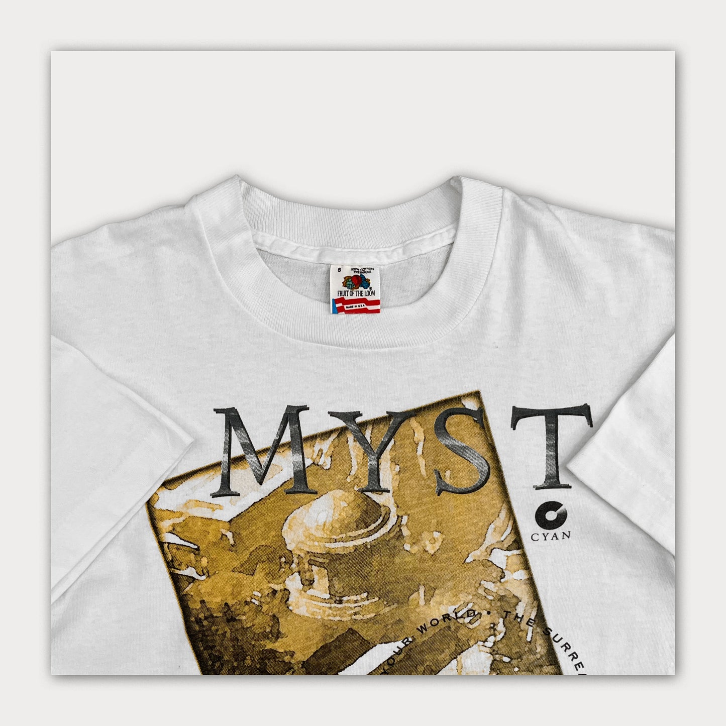 1993 'Myst' Videogame by Cyan Promo Tee