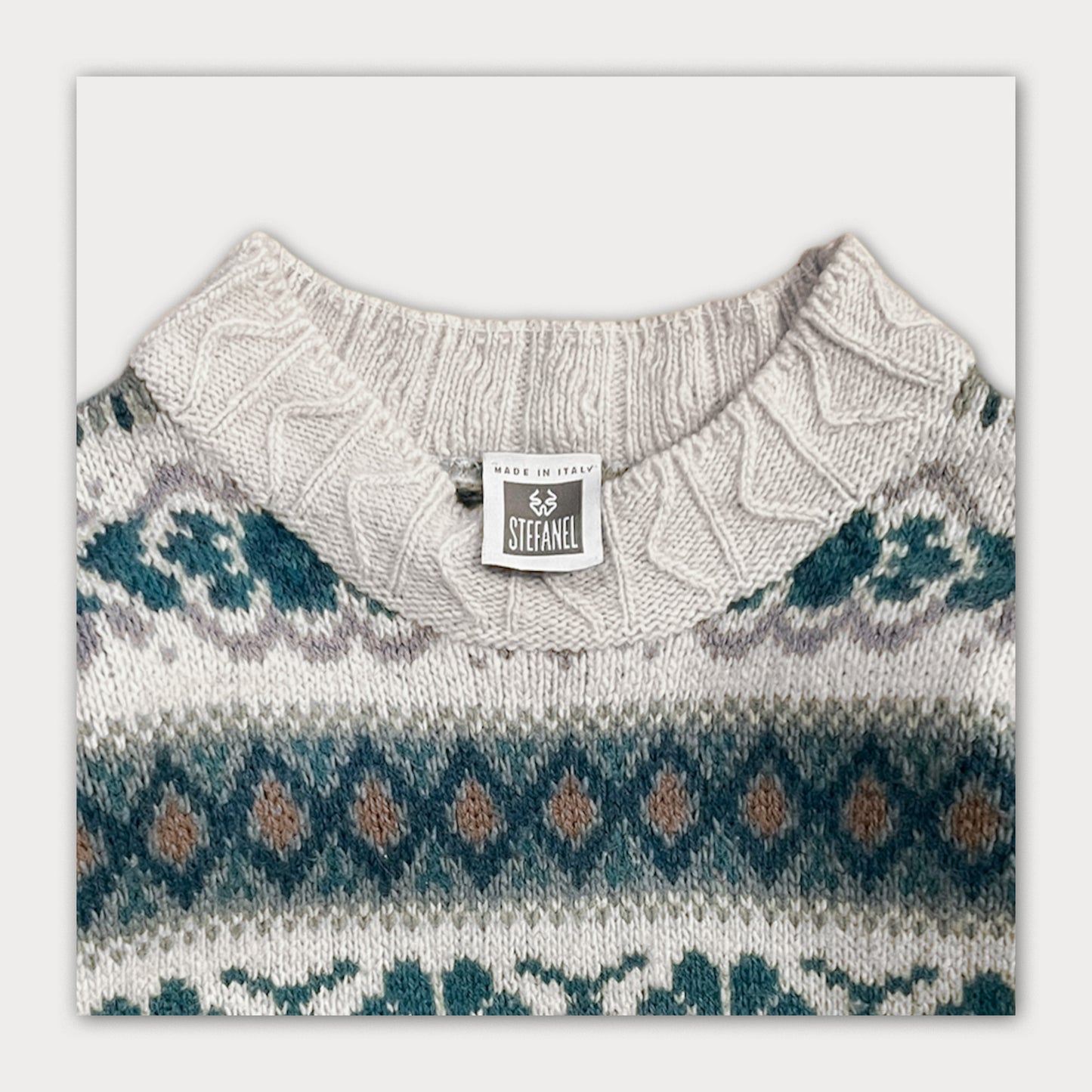 Stefanel Wool Sweater